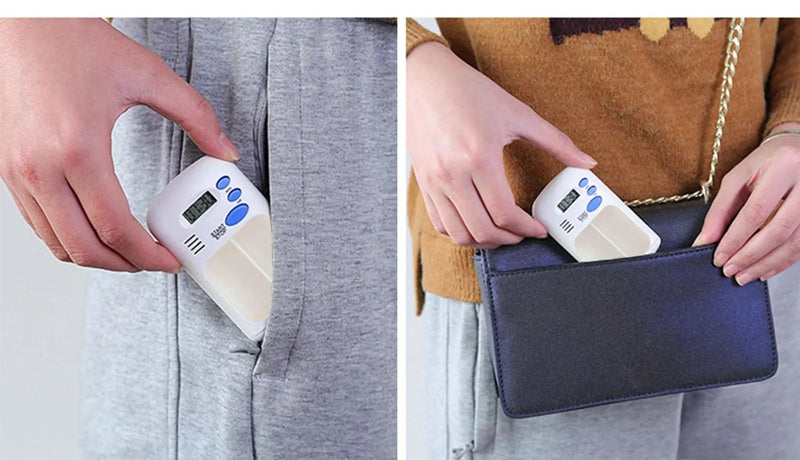 Pastillero con alarma programable