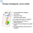 Pastillero con alarma programable