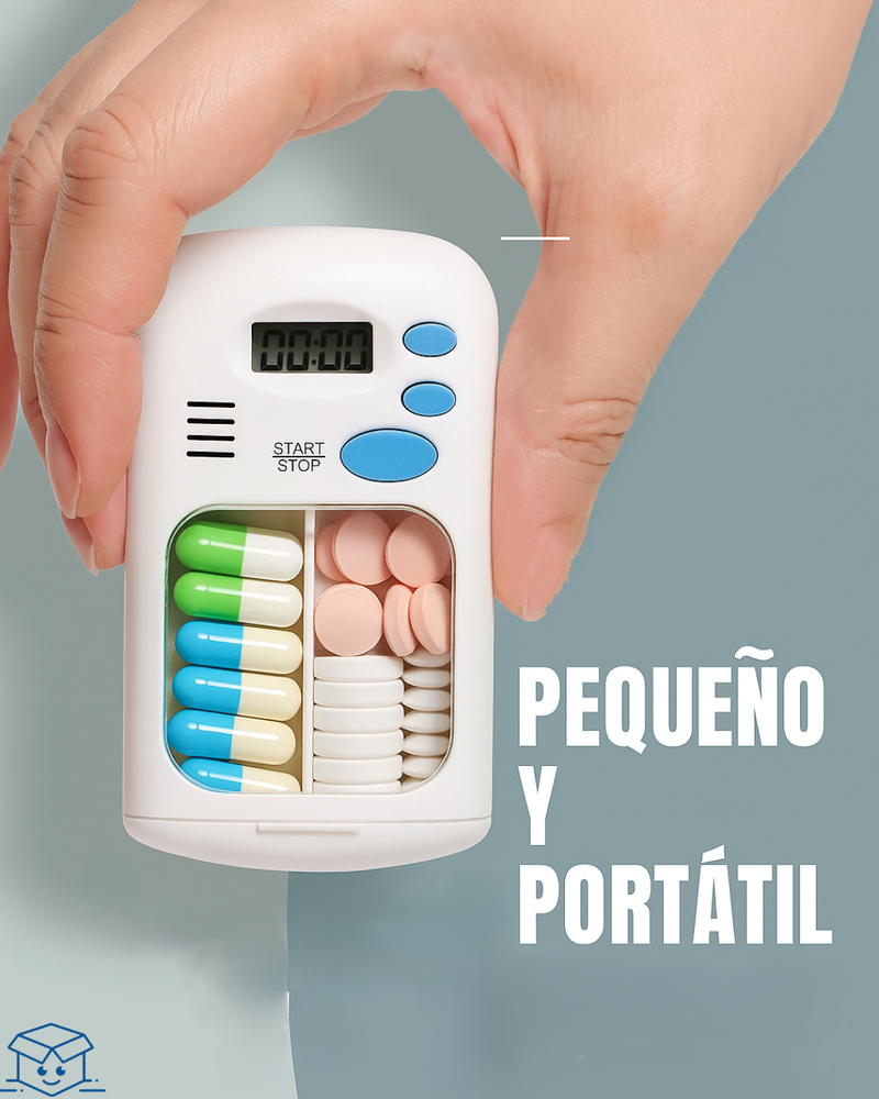 Pastillero con alarma programable