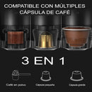 Cafetera Portátil 3 en 1 — Espresso Perfecto en Cualquier Lugar